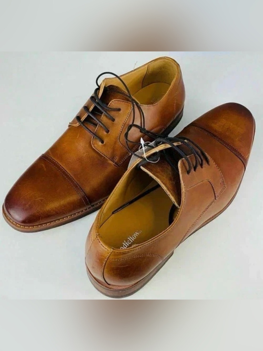 (size 9.5) Goodfellow & Co Men's Brandt LeatherOxford Dress Shoes!
